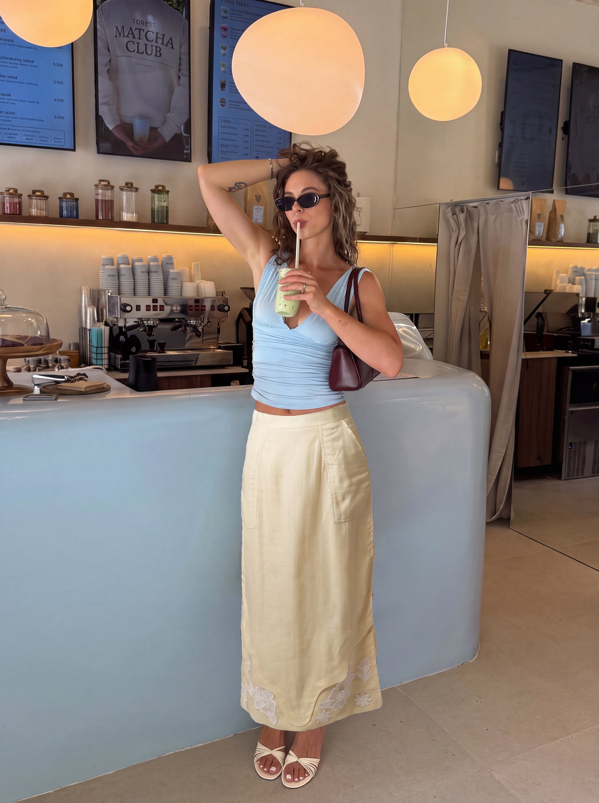 Blossom Yellow Skirt