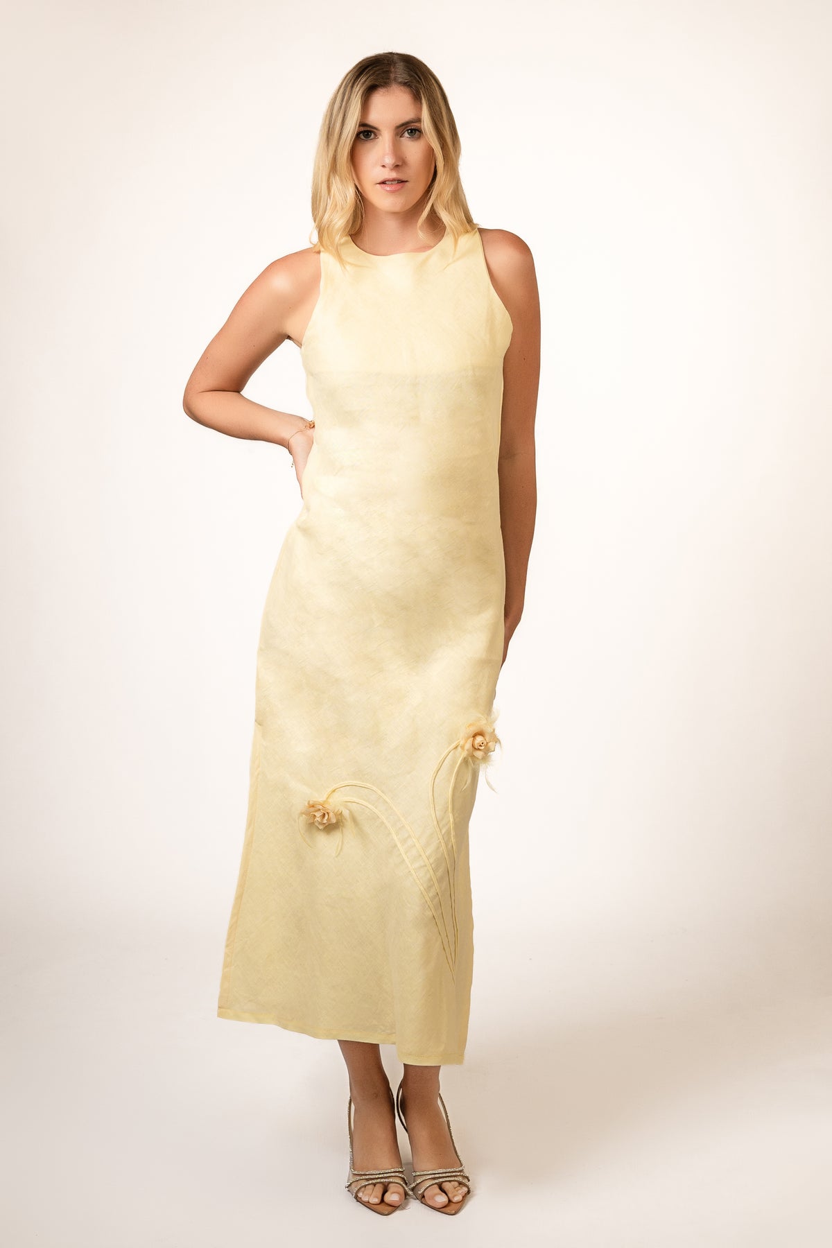 STELLA YELLOW MAXI DRESS