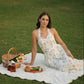 Debby White Floral Maxi Dress