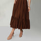 Daphne Brown Linen Dresss