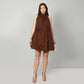 SCARLETT BROWN DRESS