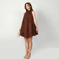 SCARLETT BROWN DRESS