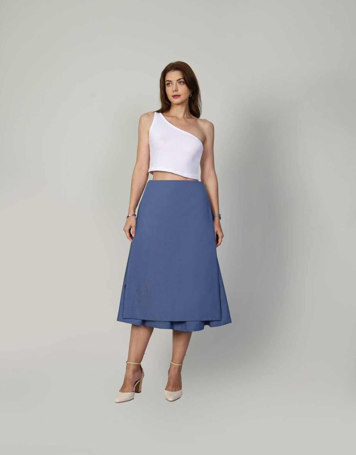 RACHEL BLUE DETACHABLE CULOTTE