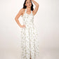 Debby White Floral Maxi Dress
