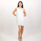 Pearl White Short Dress