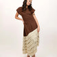 Clove brown Maxi dress